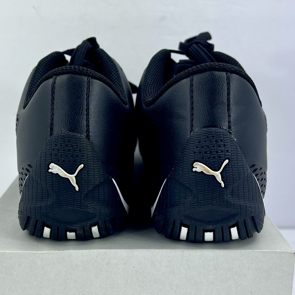 PUMA MOTORSPORT LEGACY DRIFT 5 ULTRA 2, FERRARI LOGO BLACK & WHITE, SIZE 10.5 - Picture 5 of 17